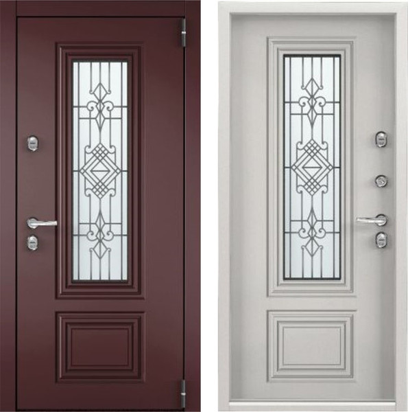 Изображение товара Входная дверь Torex Снегирь Pro-С РP-2 (95x205, правая)