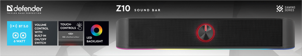Изображение товара Звуковая панель (саундбар) Defender Z10 / 65123
