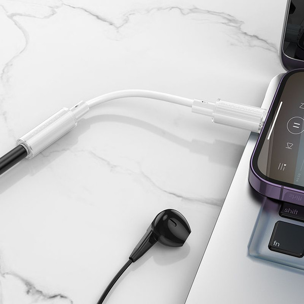 Изображение товара Кабель/переходник Borofone BV22 (белый)