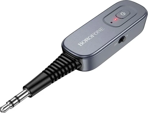 Изображение товара Bluetooth адаптер для автомобиля Borofone BC51 (металлик)