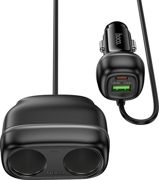Изображение товара Зарядное устройство автомобильное Hoco Z59 48W (черный)