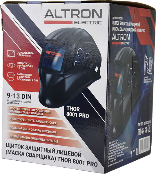 Изображение товара Сварочная маска Altron Thor 8001 Pro