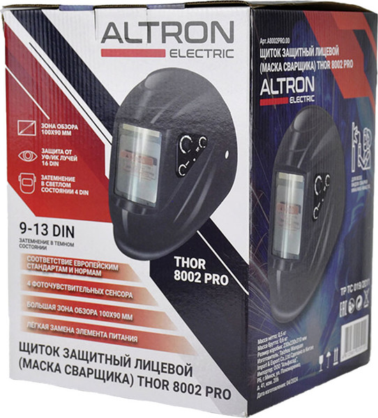Изображение товара Сварочная маска Altron Thor 8002 Pro