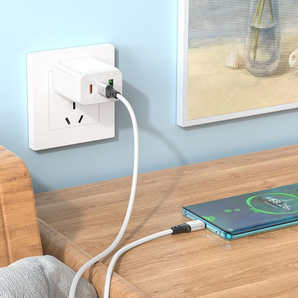 Изображение товара Кабель Hoco X86 Type-C to Type-C (белый)