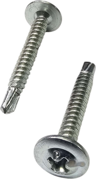 Изображение товара Саморез RBT СПШС/Ц 4.2х32 с прессшайбой со сверлом мелкий шаг (1000шт, оцинкованный)