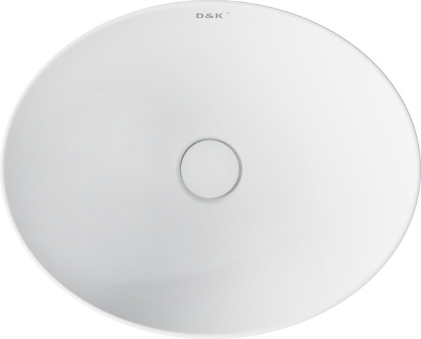 Изображение товара Умывальник D&K Matrix DT1390708 (матовый белый)
