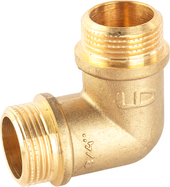 Изображение товара Угольник соединительный LD Pride DN20 3/4" НР/НР / LD.65.527.20