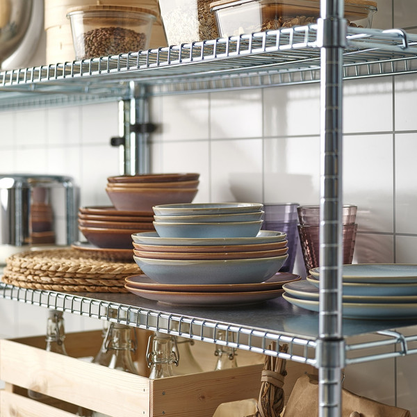 Изображение товара Тарелка закусочная (десертная) Ikea Фэргклар / 706.004.33 (светло-голубой)
