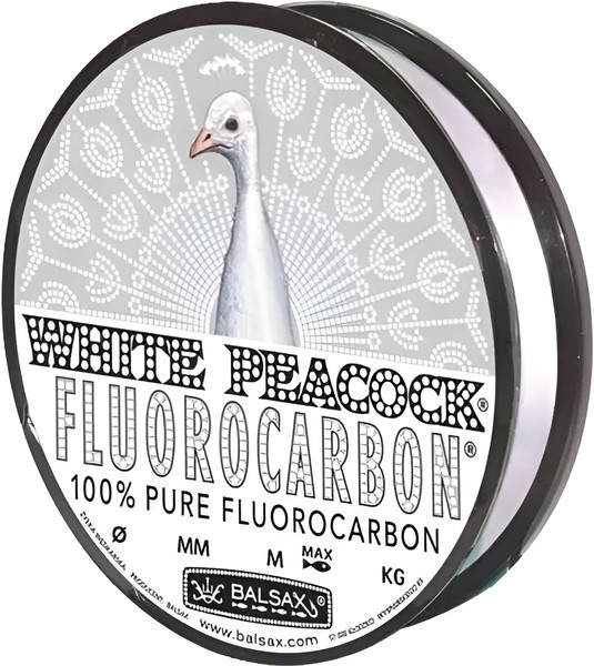 Изображение товара Леска флюорокарбоновая Balsax Fluorocarbon White Peacock 0.28мм (100м)
