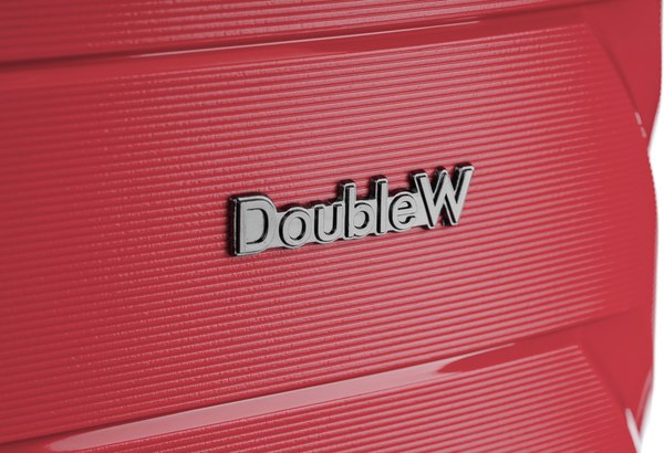 Изображение товара Чемодан на колесах DoubleW YF-PP02 (S, красный)