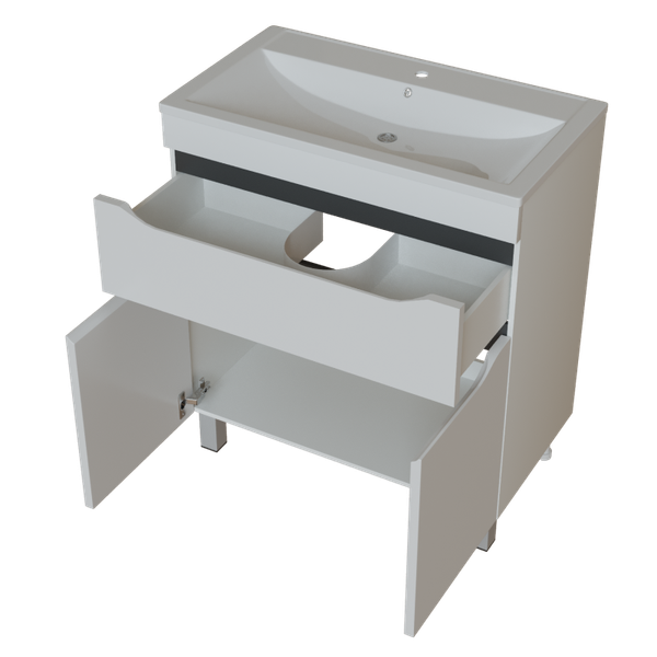 Изображение товара Тумба под умывальник Mixline Лайн-70 555464