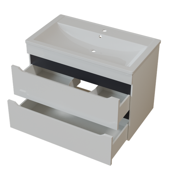 Изображение товара Тумба под умывальник Mixline Лайн-70 555463 (подвесная)