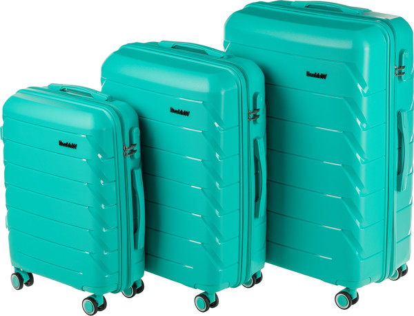 Изображение товара Чемодан на колесах DoubleW YF-PP02 (L, голубой)