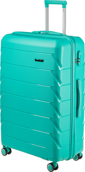 Изображение товара Чемодан на колесах DoubleW YF-PP02 (L, голубой)