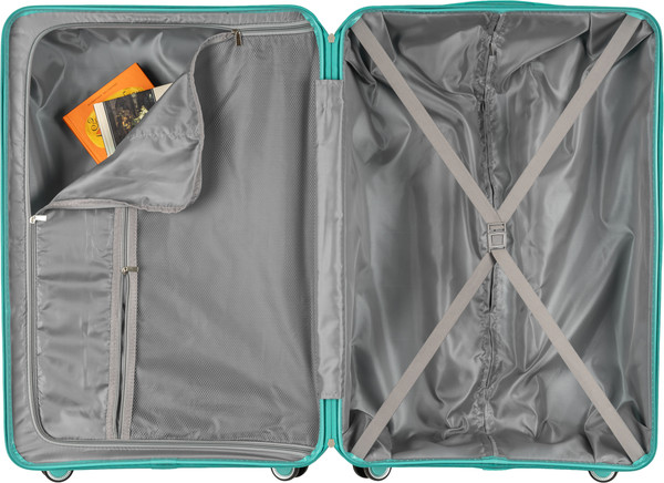 Изображение товара Чемодан на колесах DoubleW YF-PP02 (L, голубой)