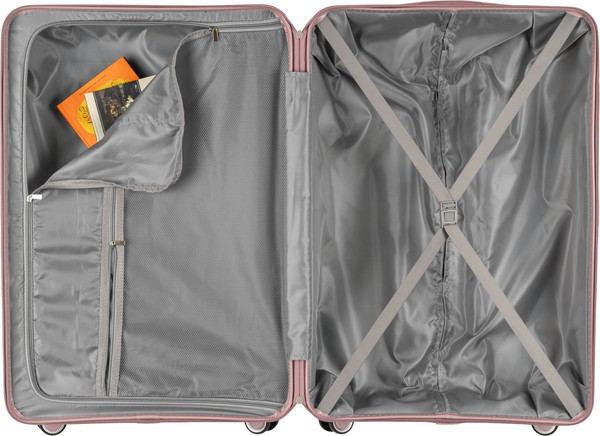 Изображение товара Чемодан на колесах DoubleW YF-PP02 (L, пудровый)