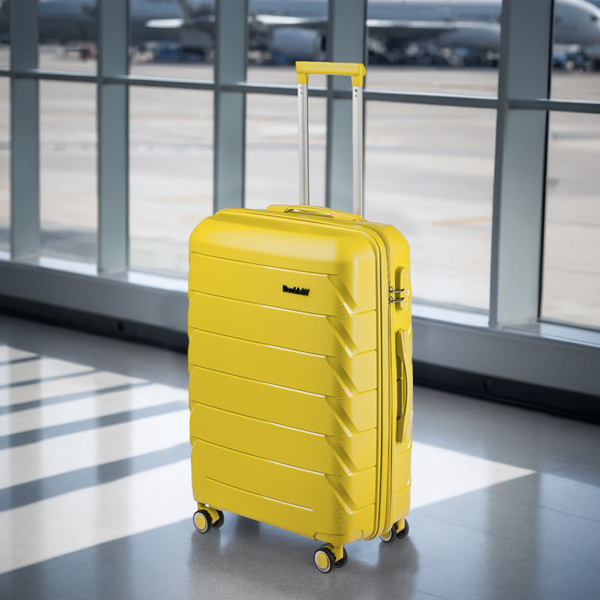 Изображение товара Чемодан на колесах DoubleW YF-PP02.1 (M, желтый)