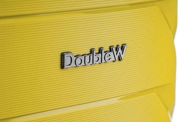 Изображение товара Чемодан на колесах DoubleW YF-PP02.1 (M, желтый)