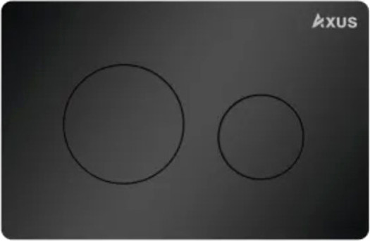 Изображение товара Кнопка для инсталляции Axus 097IB Slim (черный)