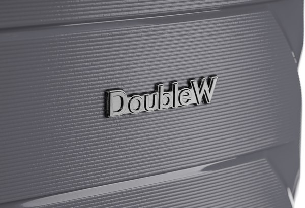 Изображение товара Чемодан на колесах DoubleW YF-PP02 (M, серо-голубой)