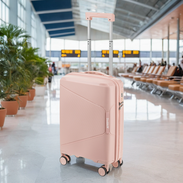 Изображение товара Чемодан на колесах DoubleW 088 (S, пудровый)