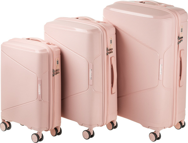 Изображение товара Чемодан на колесах DoubleW 088 (S, пудровый)
