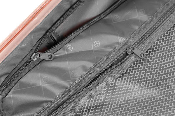 Изображение товара Чемодан на колесах DoubleW 088 (S, пудровый)