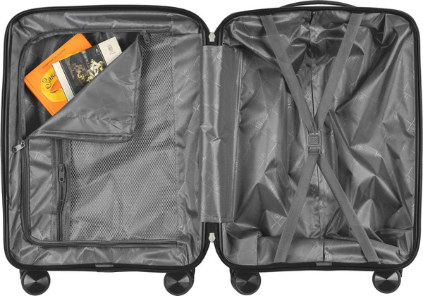 Изображение товара Чемодан на колесах DoubleW 088 (S, черный)