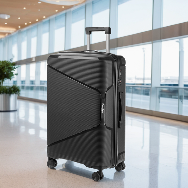 Изображение товара Чемодан на колесах DoubleW 088 (L, черный)