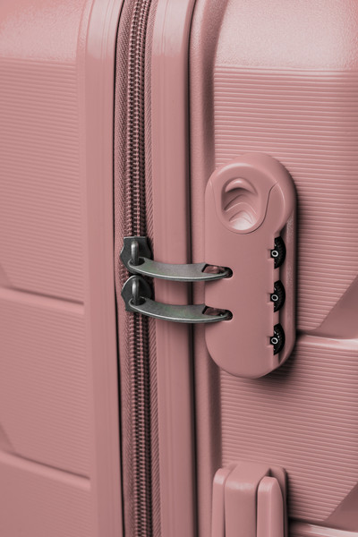 Изображение товара Чемодан на колесах DoubleW YF-PP02 (S, пудровый)