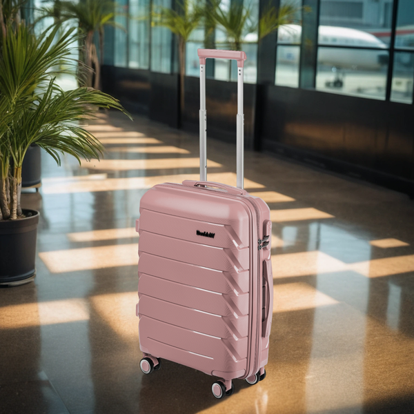 Изображение товара Чемодан на колесах DoubleW YF-PP02 (S, пудровый)