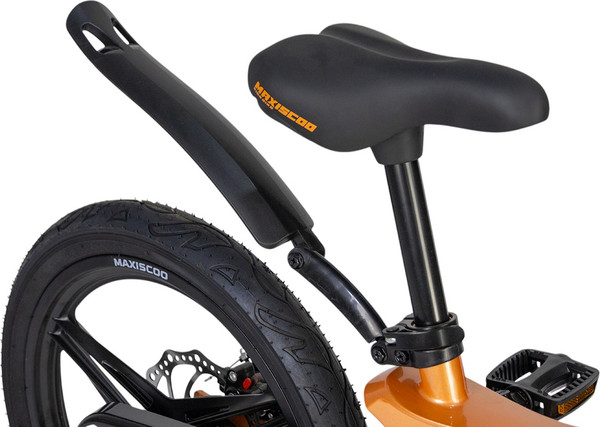 Изображение товара Детский велосипед Maxiscoo Space Deluxe 18 2025 / MSC-S1844D (оранжевый топаз, разобранный, в коробке)