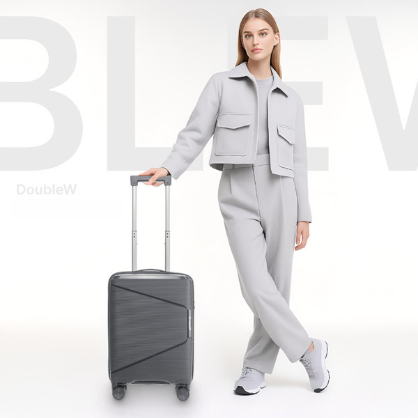 Изображение товара Чемодан на колесах DoubleW Nexo (S, графитовый)