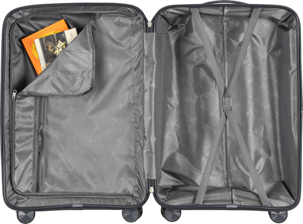 Изображение товара Чемодан на колесах DoubleW 088 (M, графитовый)