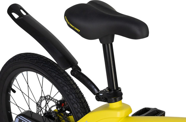 Изображение товара Детский велосипед Maxiscoo Cosmic Стандарт 18 2025 / MSC-C1841 (желтый)