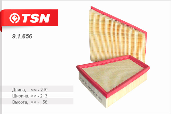 Изображение товара Воздушный фильтр TSN 9.1.656