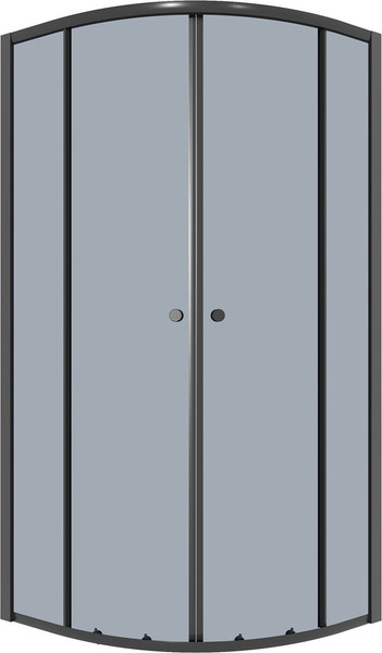 Изображение товара Душевой уголок Niagara Eco NG-1007-14T 90x90x190 (черный/стекло тонированное)