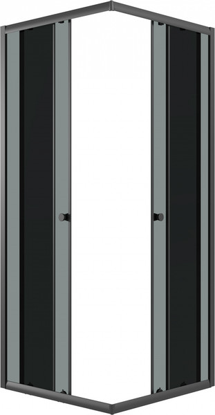 Изображение товара Душевой уголок Niagara Eco NG-1008-14QT 80x80x190 (черный/стекло тонированное)