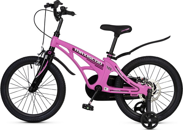Изображение товара Детский велосипед Maxiscoo Cosmic Стандарт 18 2025 / MSC-C1843 (розовый матовый)