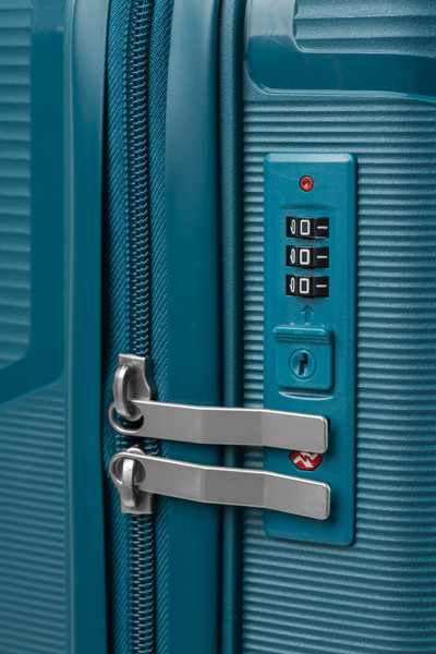 Изображение товара Чемодан на колесах DoubleW 088 (S, синий)