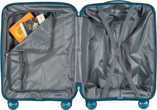 Изображение товара Чемодан на колесах DoubleW 088 (S, синий)