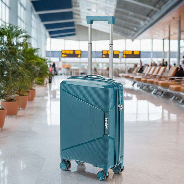 Изображение товара Чемодан на колесах DoubleW 088 (S, синий)