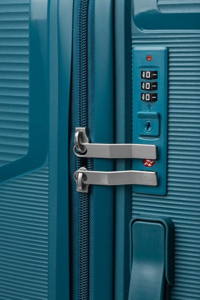 Изображение товара Чемодан на колесах DoubleW 088 (M, синий)