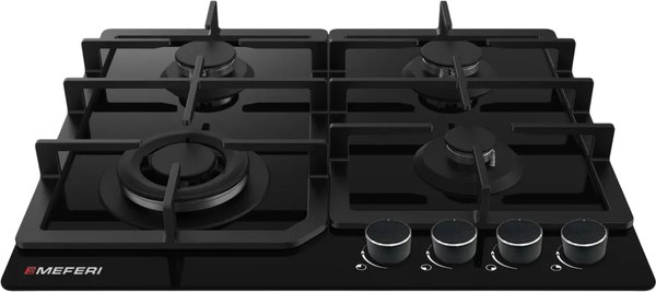 Изображение товара Газовая варочная панель MEFERI MGH604BK Glass Comfort