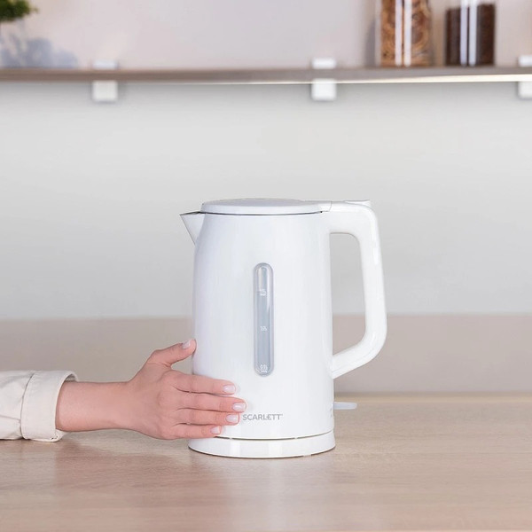 Изображение товара Электрочайник Scarlett SC-EK21S31 (белый)