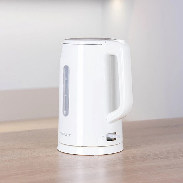 Изображение товара Электрочайник Scarlett SC-EK21S31 (белый)