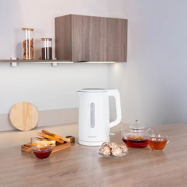 Изображение товара Электрочайник Scarlett SC-EK21S31 (белый)