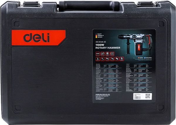 Изображение товара Профессиональный перфоратор Deli EDE-DC26-3E (черный)