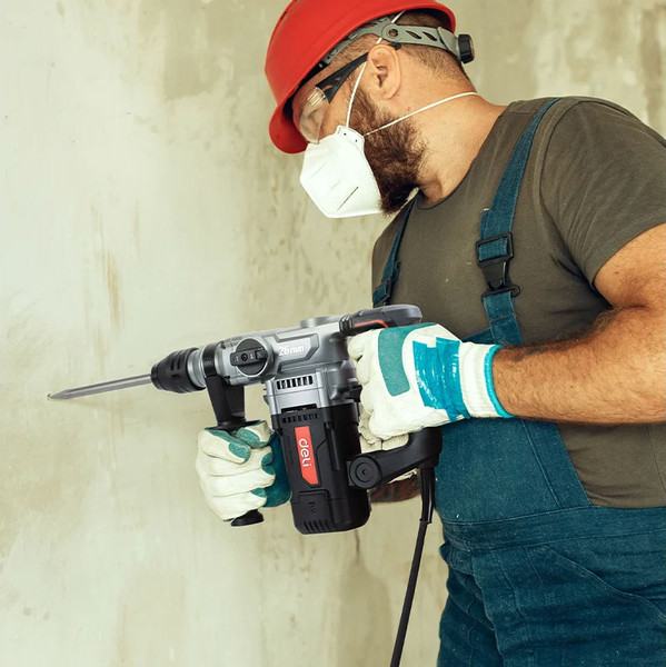 Изображение товара Профессиональный перфоратор Deli EDE-DC26-3E (черный)