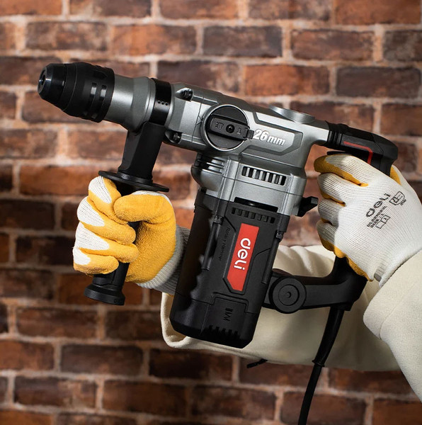 Изображение товара Профессиональный перфоратор Deli EDE-DC26-3E (черный)